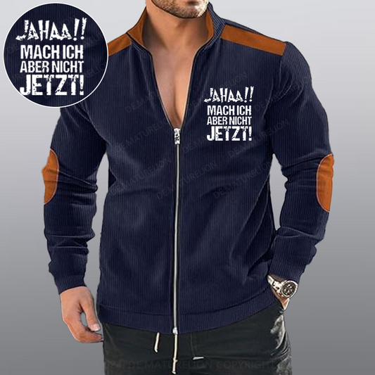 Maturelion Jahaa!! Mach Ich Aber Nicht Jetzt Reißverschluss Jacke