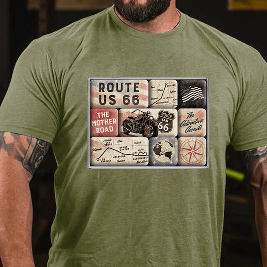 Maturelion Route 66 T-Shirt