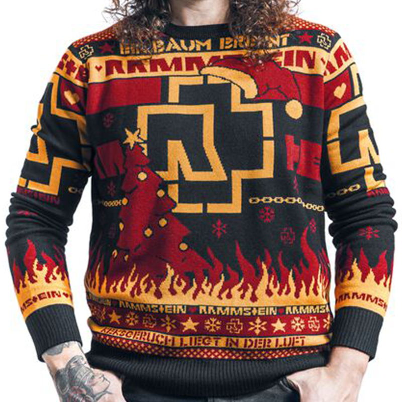 Klassische Band Hässliche Weihnachtspullover Funny Xmas Ugly Christmas Sweater