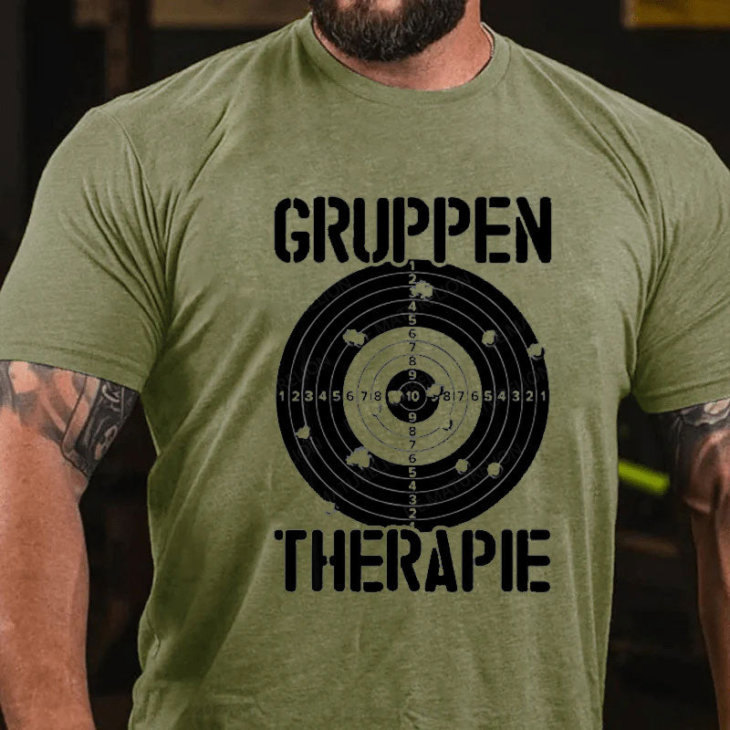 Gruppentherapie Sportschießen Sportschützen T-Shirt