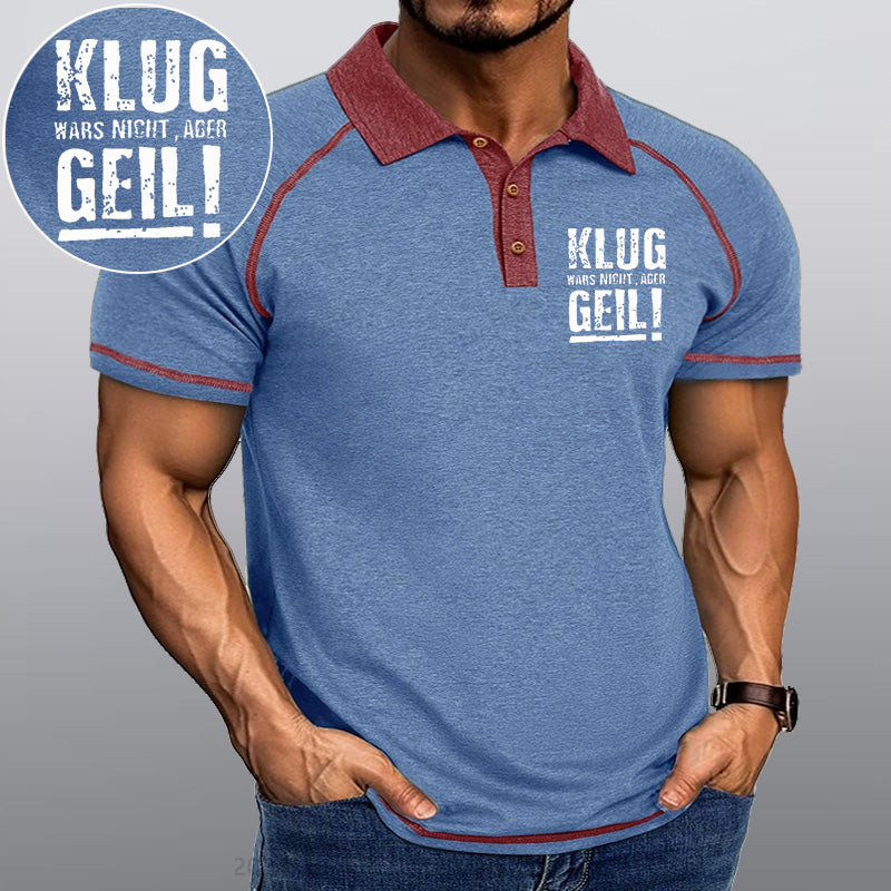 Maturelion Klug Wars Nicht Aber Geil Kragen T-Shirt