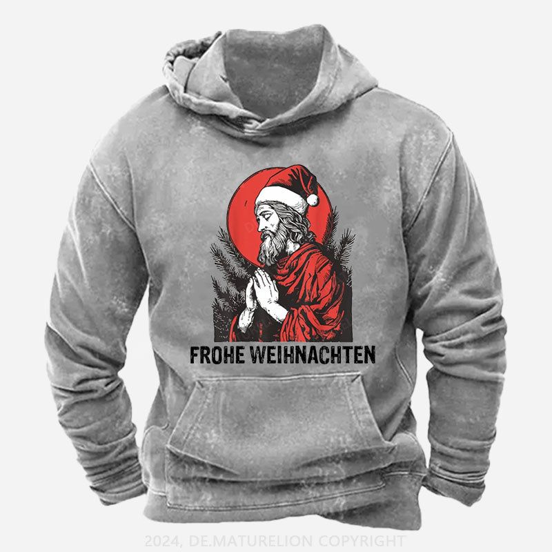 Frohe Weihnachten Hoodie