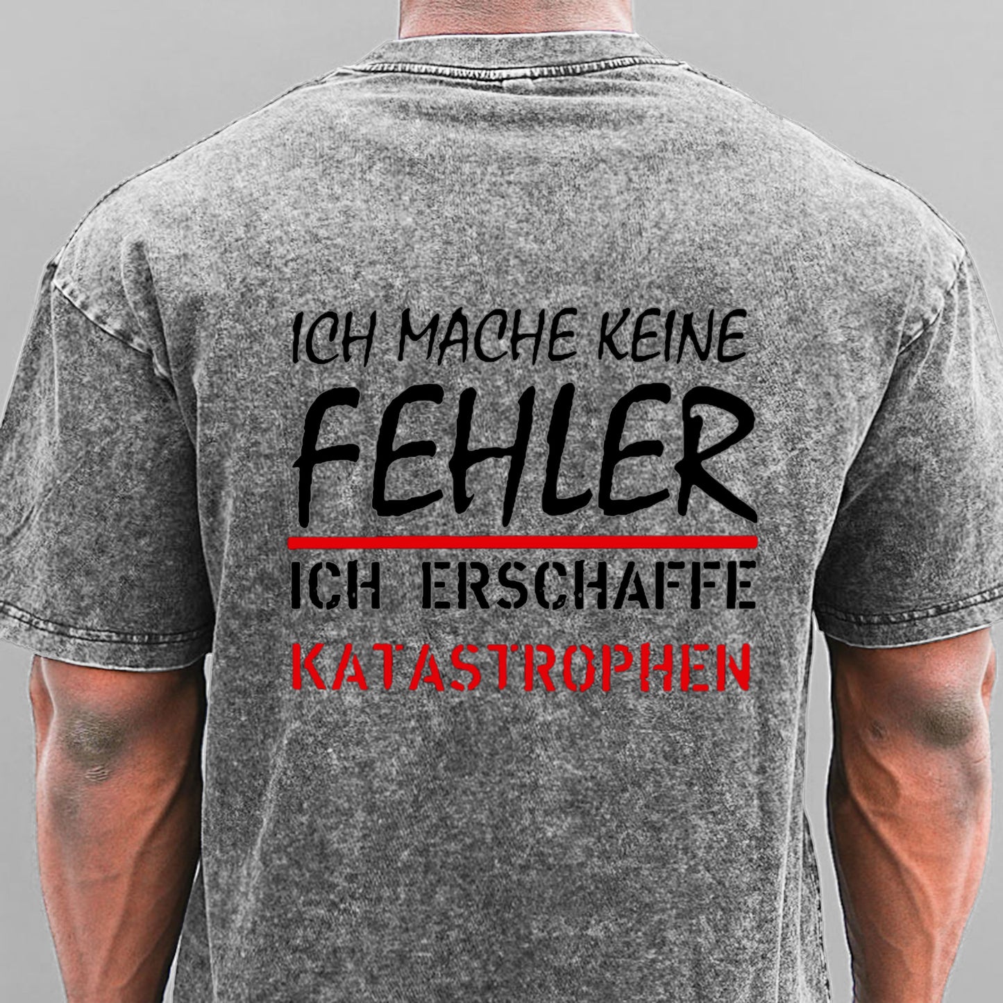 Ich Mache Keine Fehler Gewaschene Vintage T-Shirt