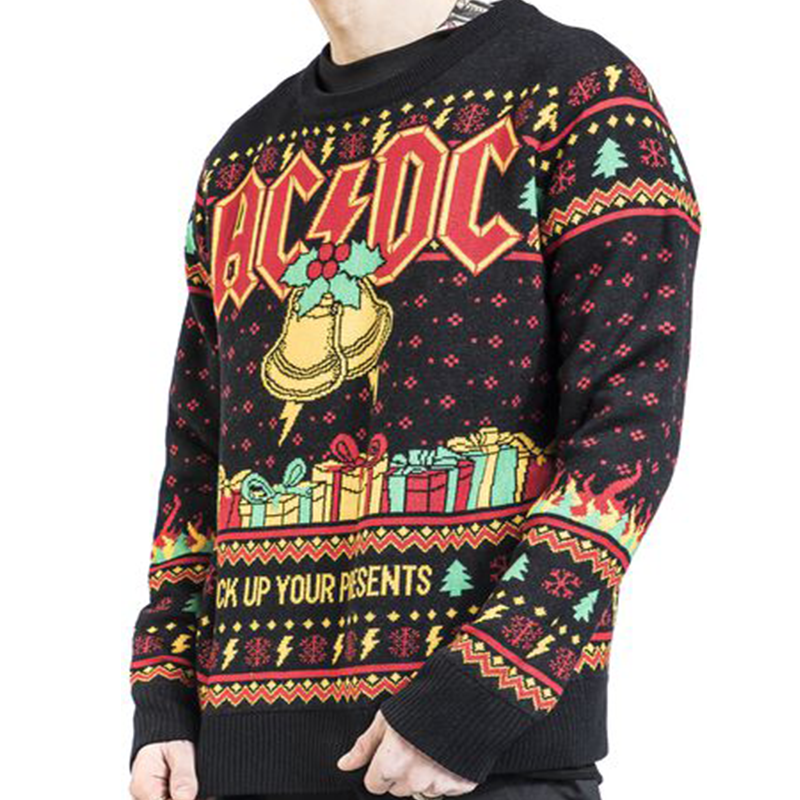 Klassische Band Hässliche Weihnachtspullover Ugly Christmas Sweater