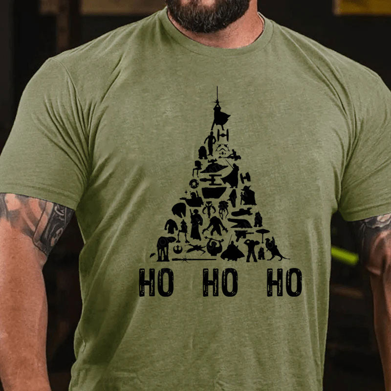 Ho Ho Ho Frohe Weihnachten T-Shirt