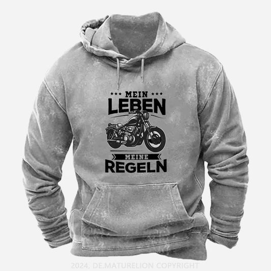 Mein Leben Meine Regeln Hoodie