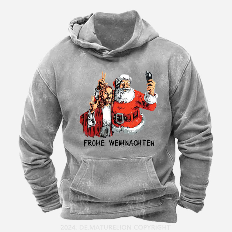 Frohe Weihnachten Hoodie