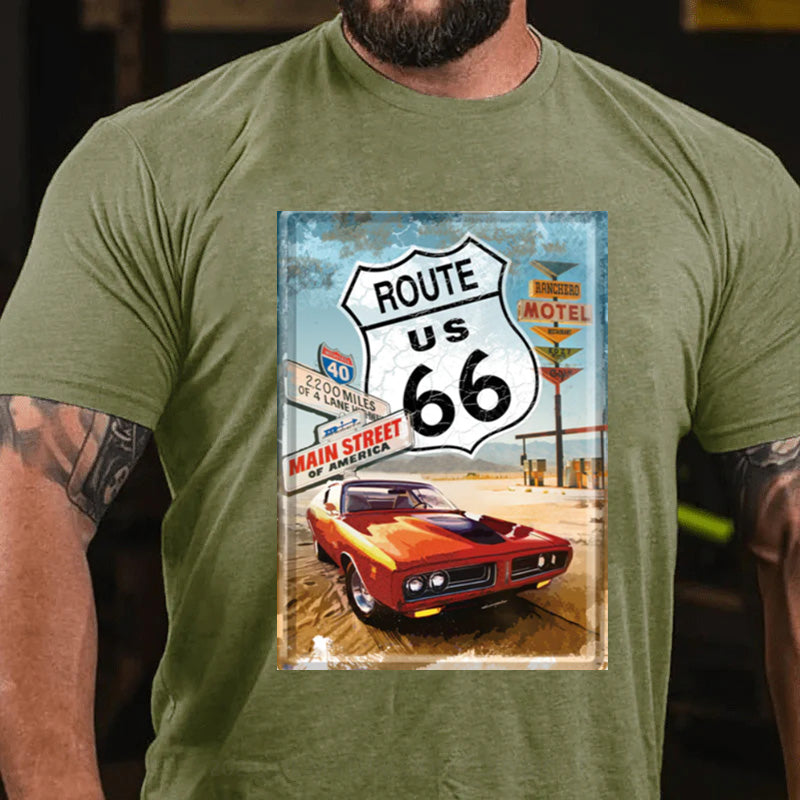 Maturelion Route 66 T-Shirt