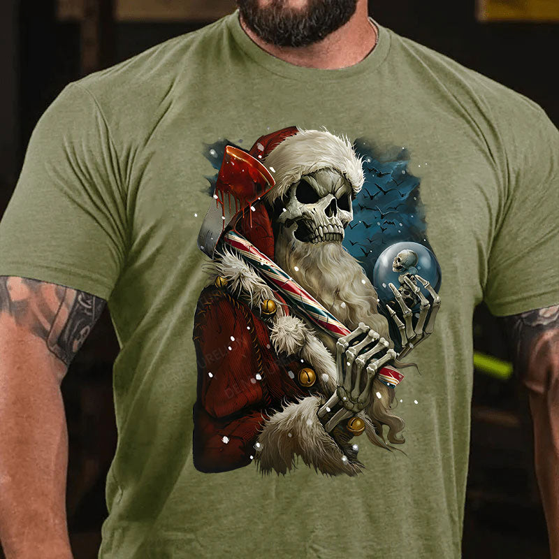 Skeleton Weihnachten T-Shirt