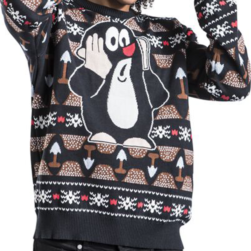 Maulwurf Hässliche Weihnachtspullover Funny Xmas Ugly Christmas Sweater