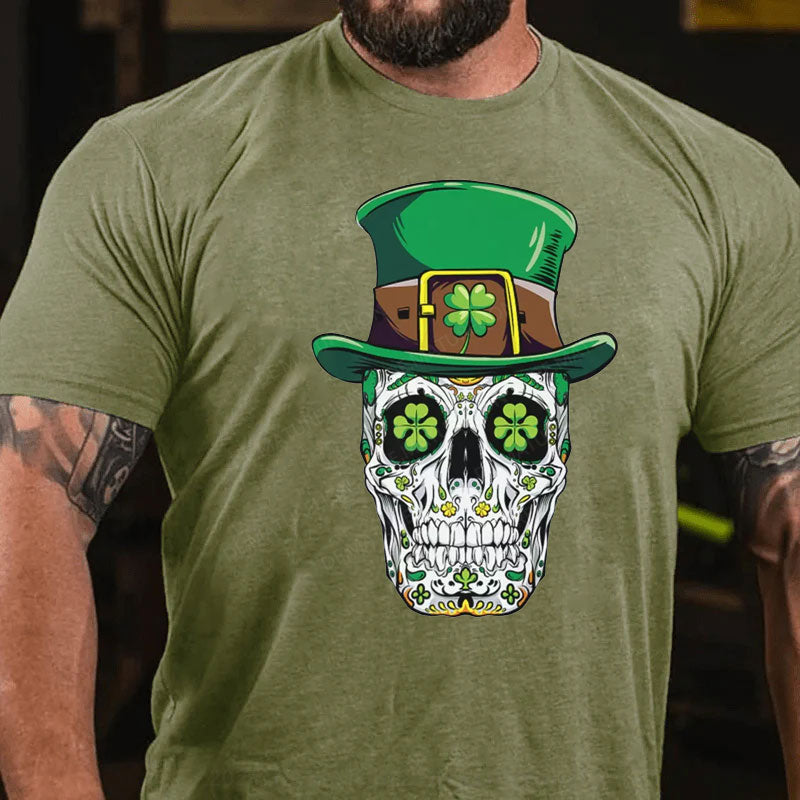 St. Patricks Tag Skeleton T-Shirt