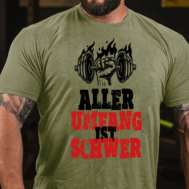 Aller Umfang ist schwer T-Shirt