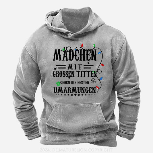 Mädchen Mit Grossen Titten Geben Die Besten Umarmungen Hoodie