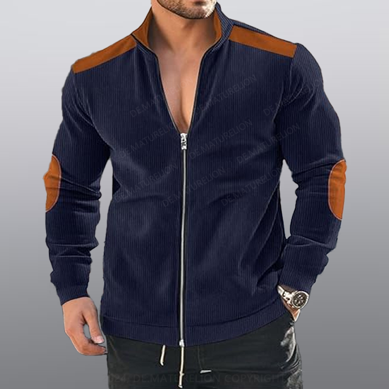 Maturelion Männer Reißverschluss Jacke