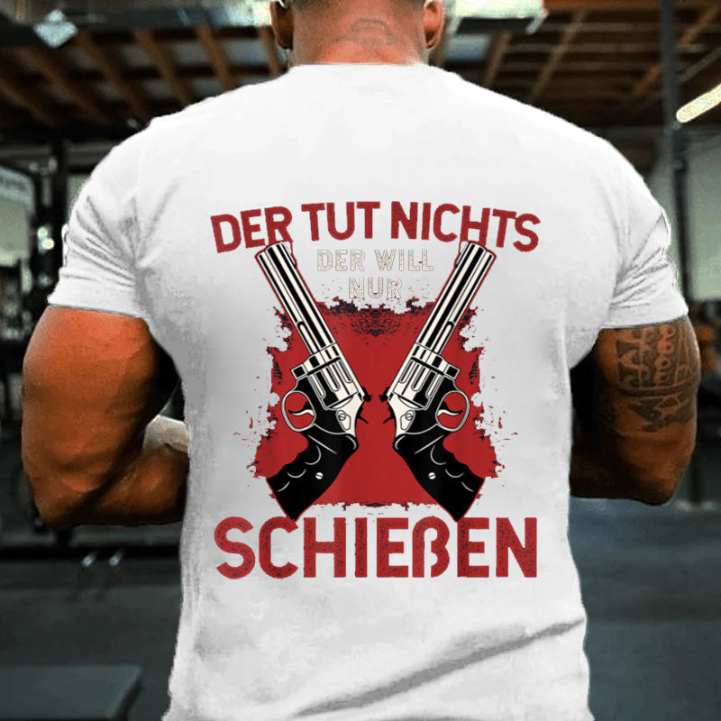 Schützenfest Schießen Schießsport Waffe Sportschütze T-Shirt