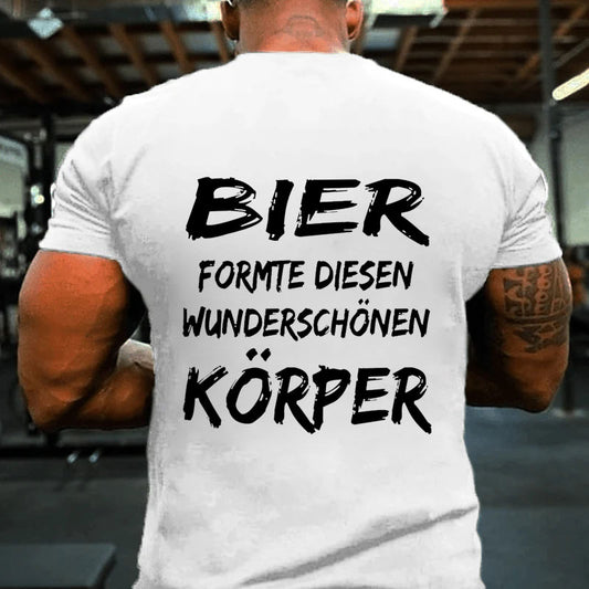 Bier formte diesen Körper T-Shirt