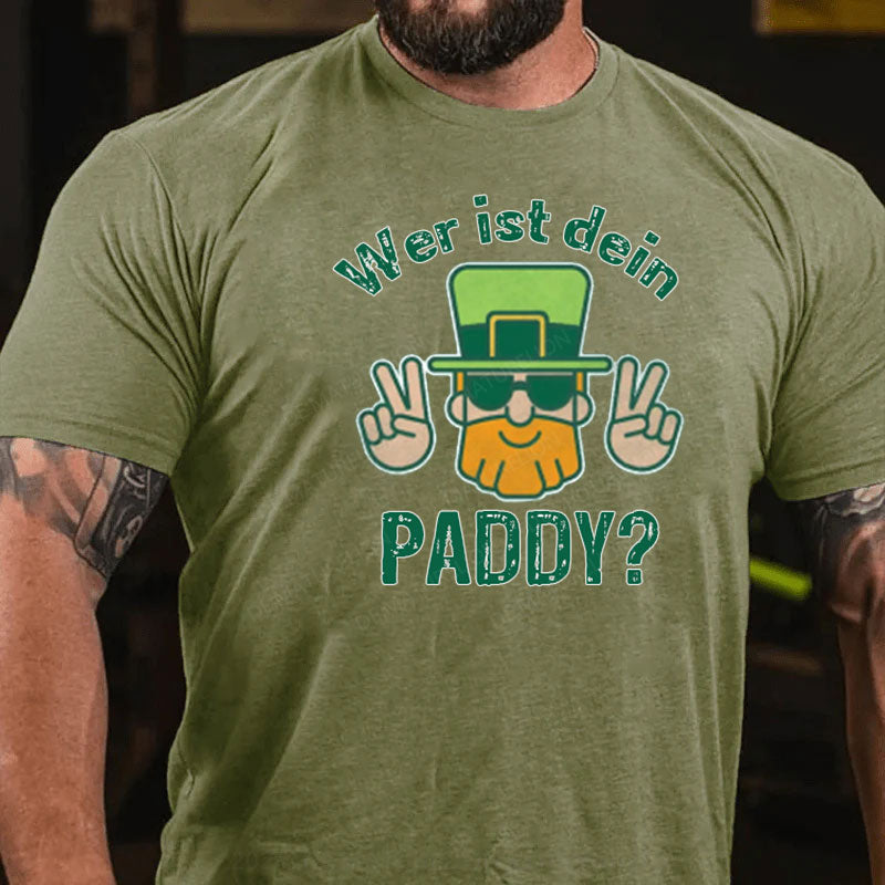 Wo Ist Dein Paddy St. Patricks Tag T-Shirt