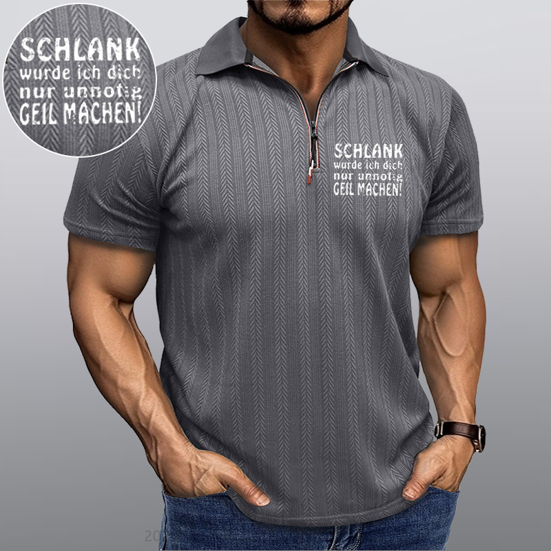 Maturelion Schlank Würde Ich Dich Nur Unnötig Geil Machen Kragen T-Shirt