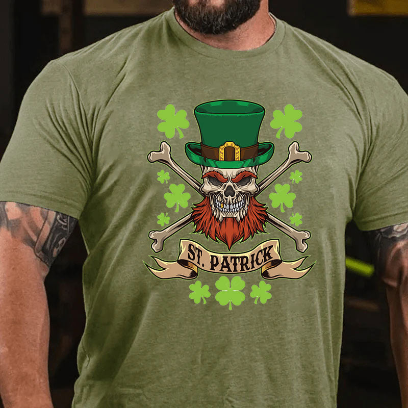 St. Patricks Tag Skeleton T-Shirt