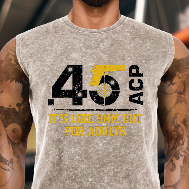 45 ACP Wie 9mm Tank Top