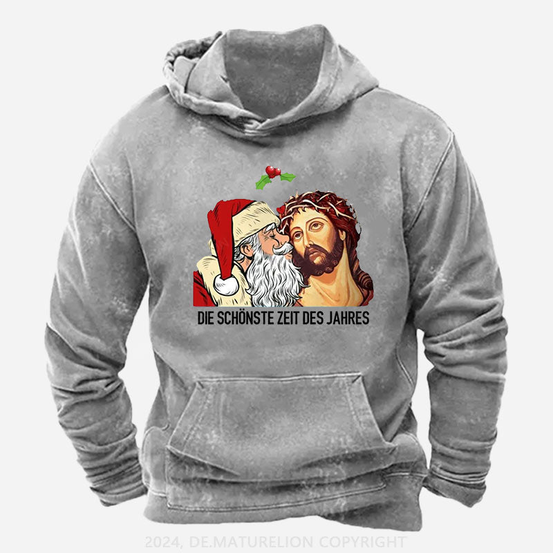 Die Schönste Zeit Des Jahres Weihnachten Hoodie