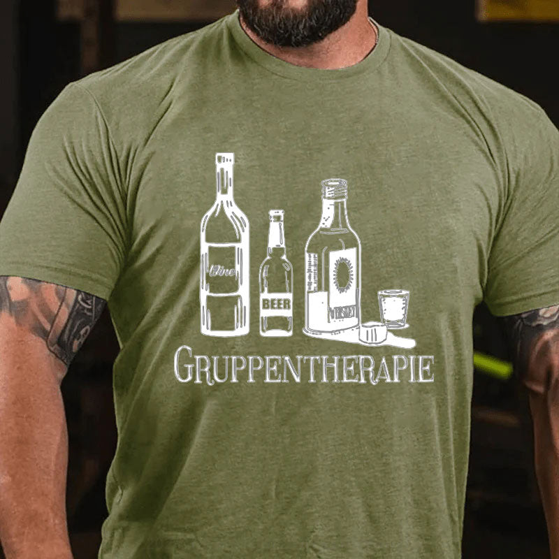 Gruppen Therapie Männer T-Shirt