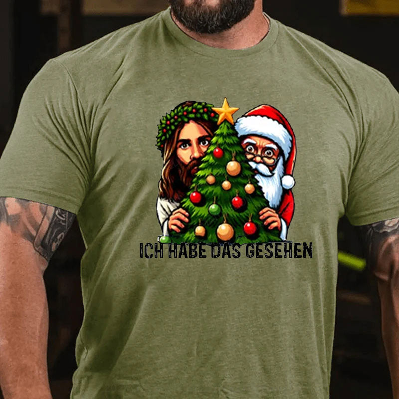 Ich habe das gesehen Weihnachten T-Shirt