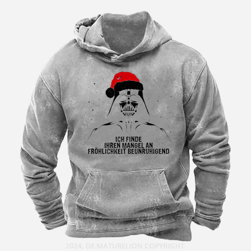 Ich finde Ihren Mangel an Fröhlichkeit beunruhigend Hoodie