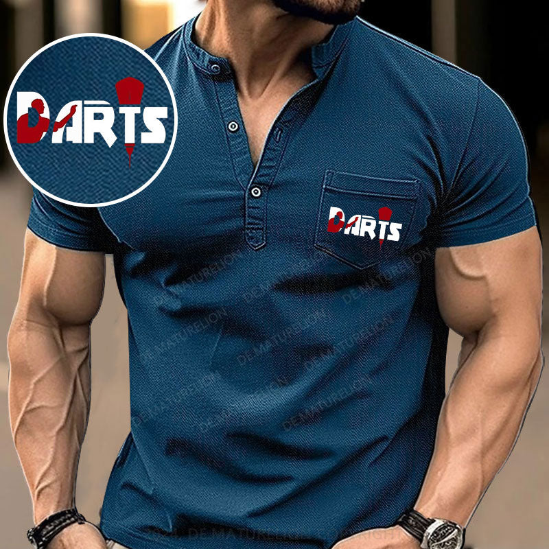 Darts Sport Henley Shirt