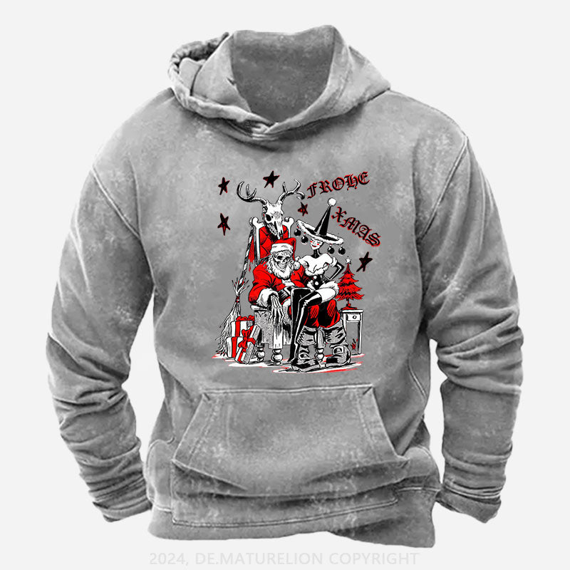 Frohe Xmas Weihnachten Hoodie