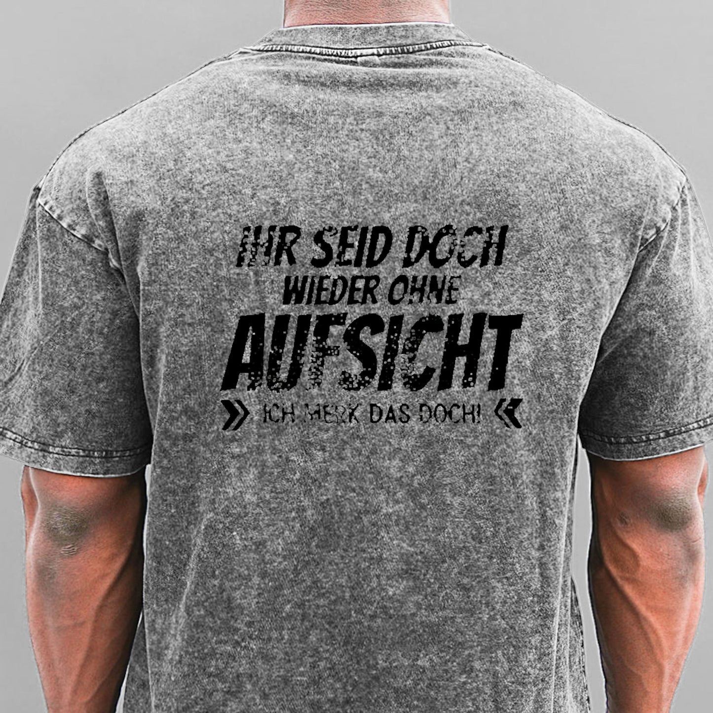 Ihr Seid Doch Wieder Ohne Aufsicht Gewaschene Vintage T-Shirt