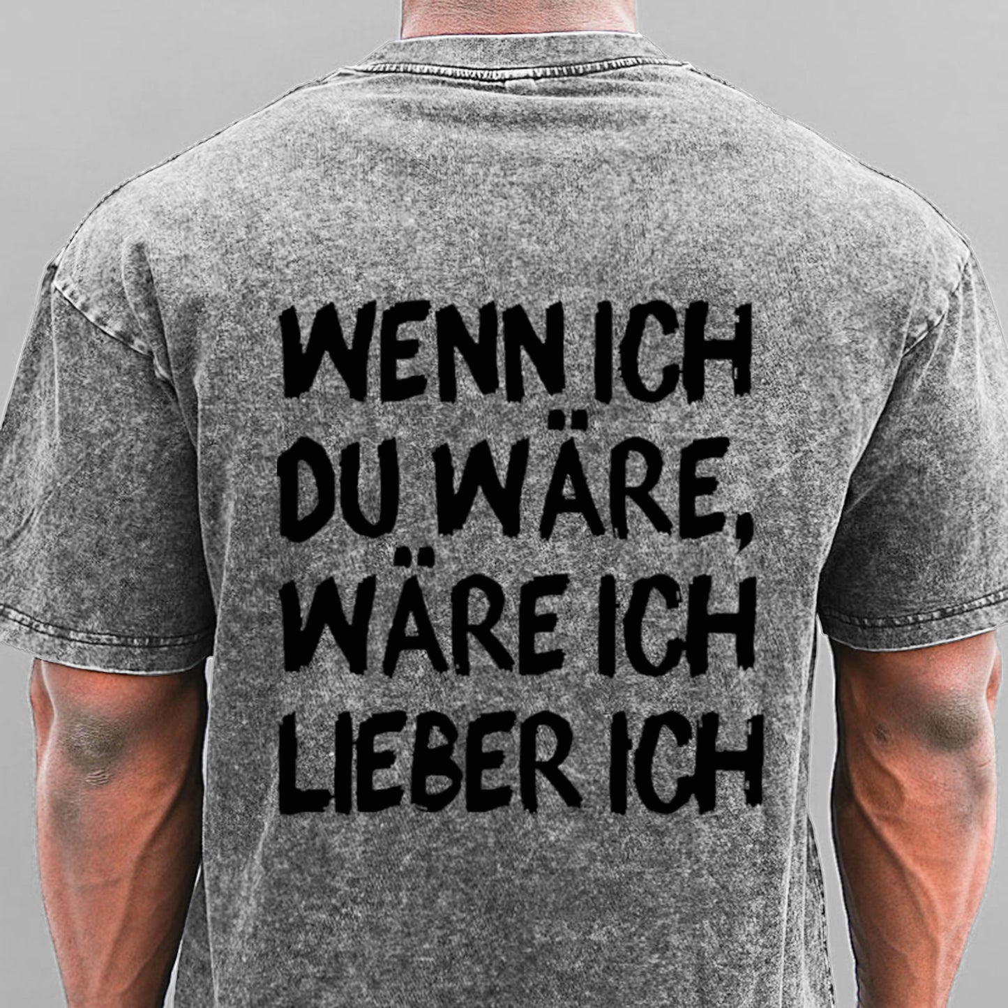 Wenn Ich Du Wäre Wäre Ich Lieber Ich Gewaschene Vintage T-Shirt