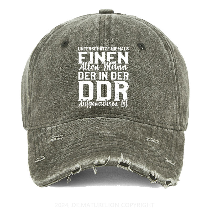 DDR Gewaschene Vintage Cap