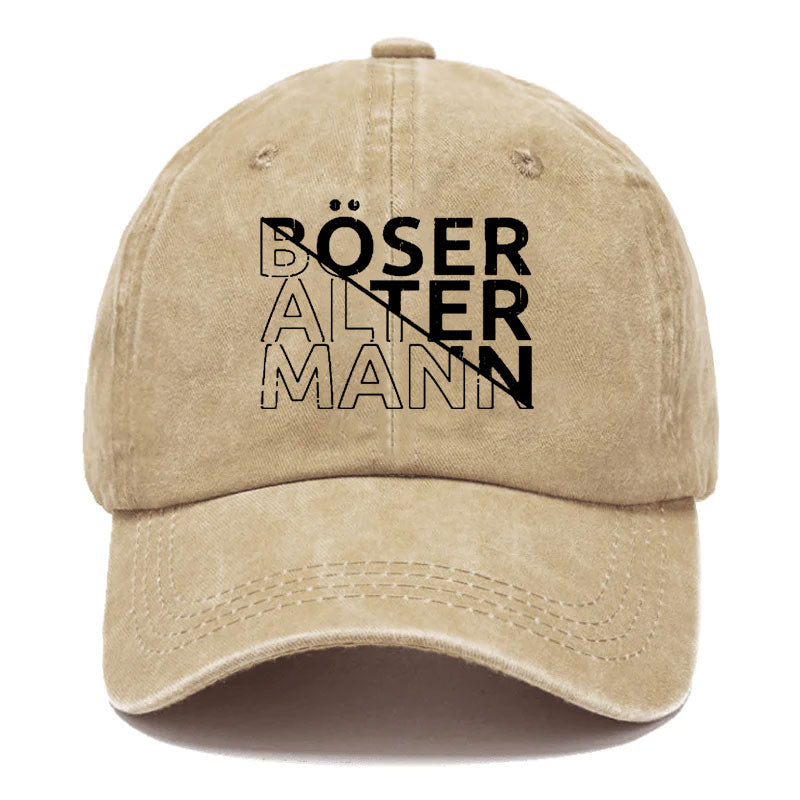 Böser Alter Mann Baseball Cap