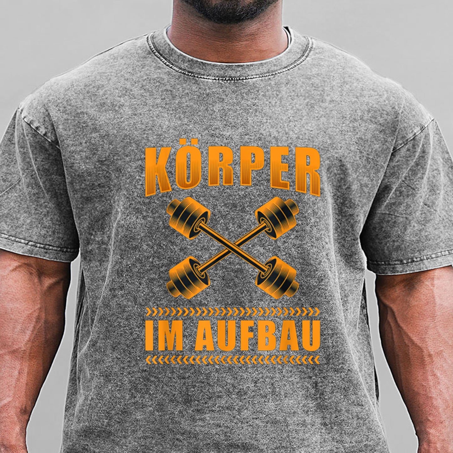 Lustig Kraftsport Gym Muskelkater Gewaschene Vintage T-Shirt