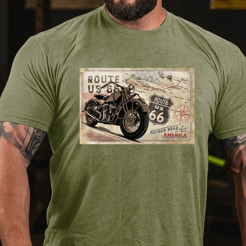 Maturelion Route 66 T-Shirt