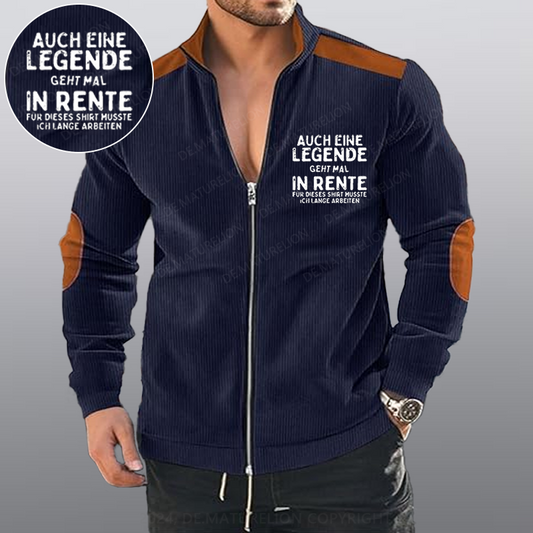 Maturelion Auch Eine Legende Geht Mal In Rente Reißverschluss Jacke