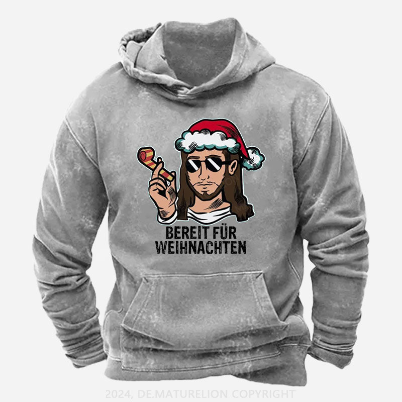 Bereit Für Weihnachten Hoodie