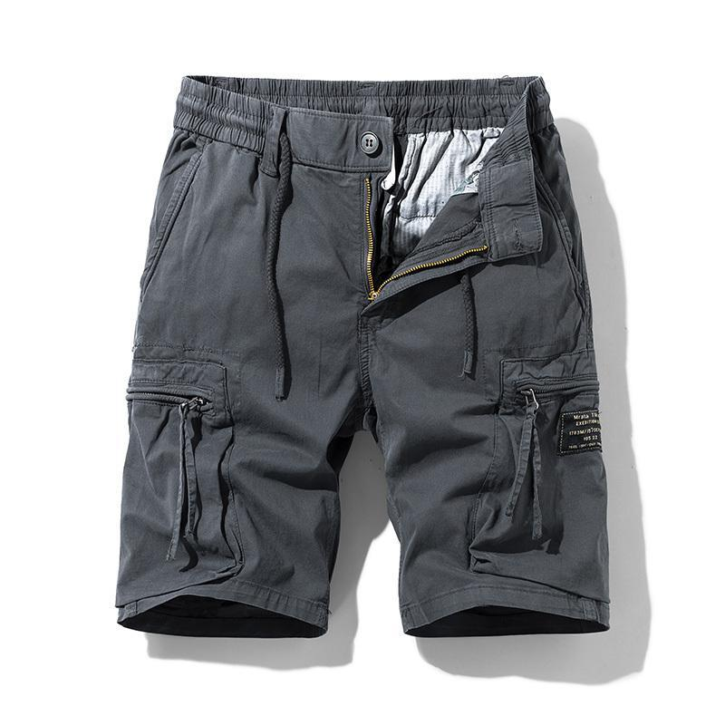 Baumwoll Sommershorts mit mehreren Taschen für Herren Shorts