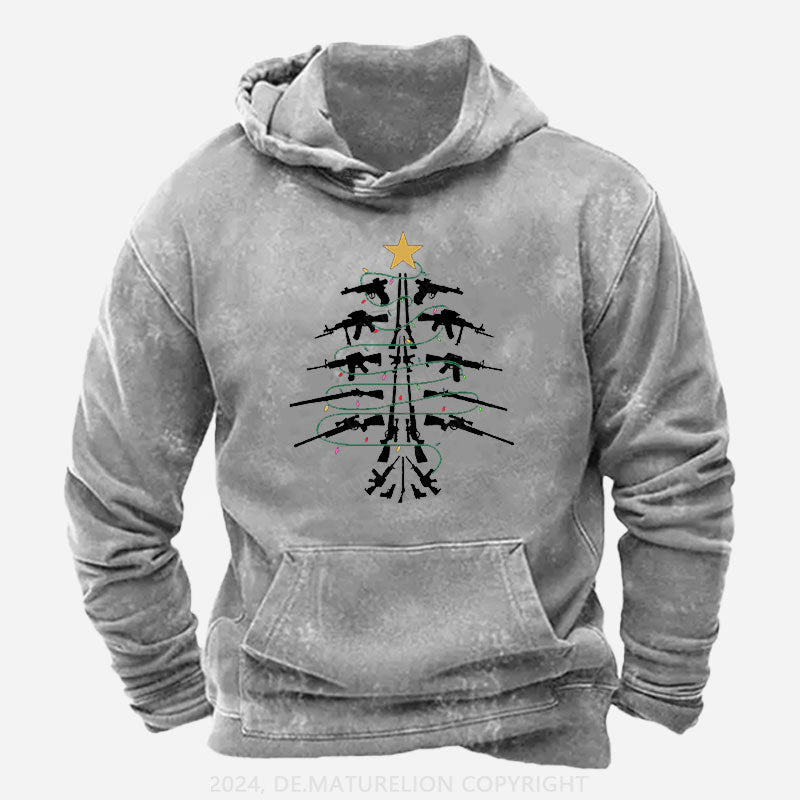 Weihnachtsbaum Feuerkraft Hoodie