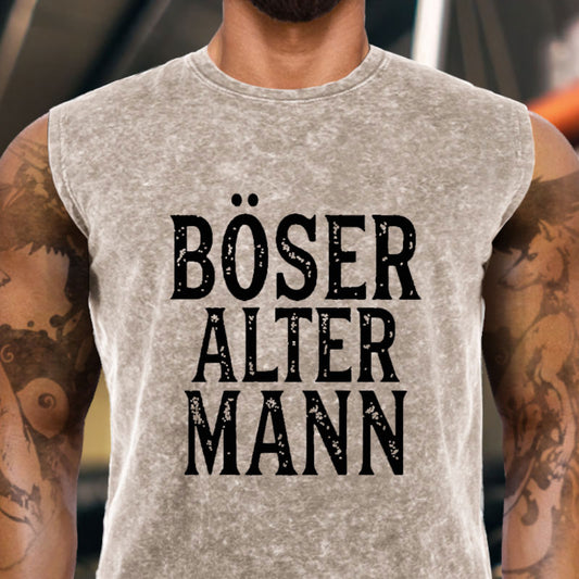 Böser Alter Mann Tank Top