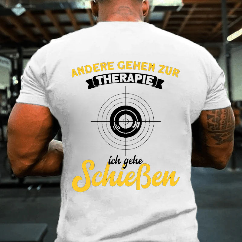 Sport Männer Sport Schütze T-Shirt