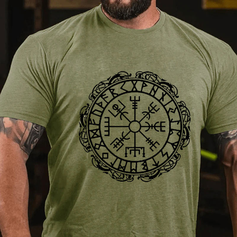 Nordischer Kompass Vegvisir T-Shirt