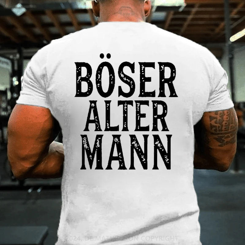 Böser Alter Mann T-Shirt