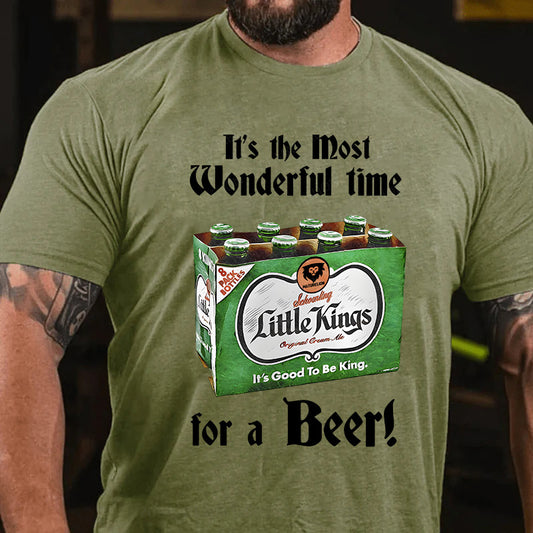 Es ist die schönste Zeit fürs Bier! T-Shirt