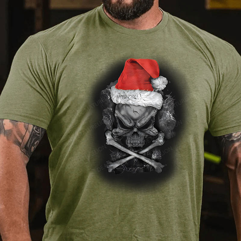 Skeleton Weihnachten T-Shirt