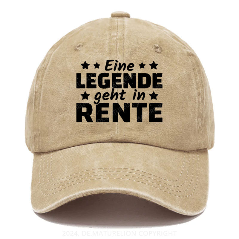 Eine Legende Geht In Rente Baseball Cap