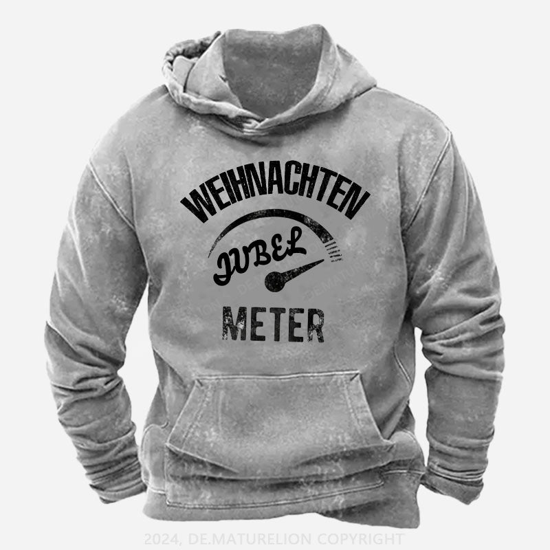 Weihnachten Jubel Meter Hoodie