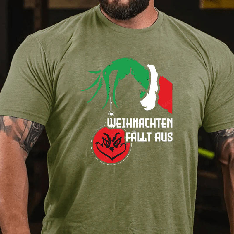 Weihnachten Fällt Aus T-Shirt