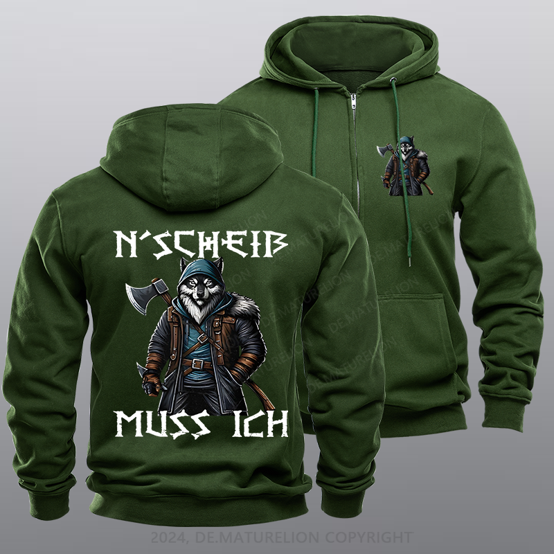 Maturelion N´Scheiß Reißverschluss Hoodie